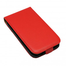 Leather Case For Samsung J100 Red